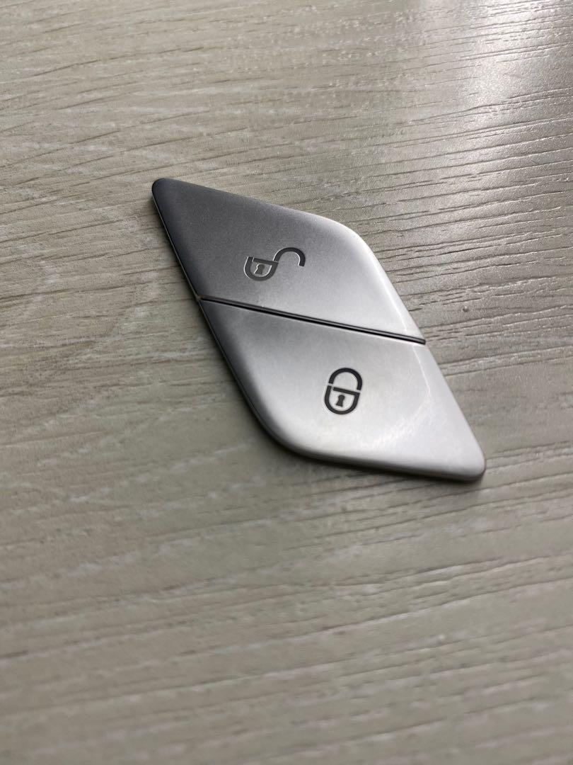 Mercedes Benz lock unlock button cover w205 w213 e class c class, Car Accessories, Accessories