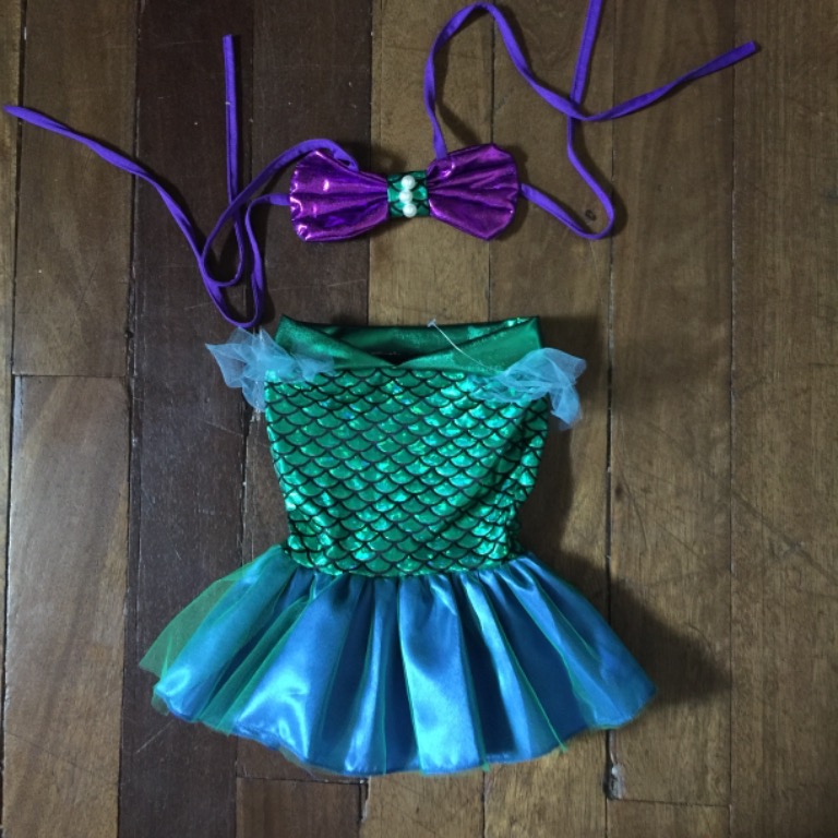 Mermaid costume baby girl
