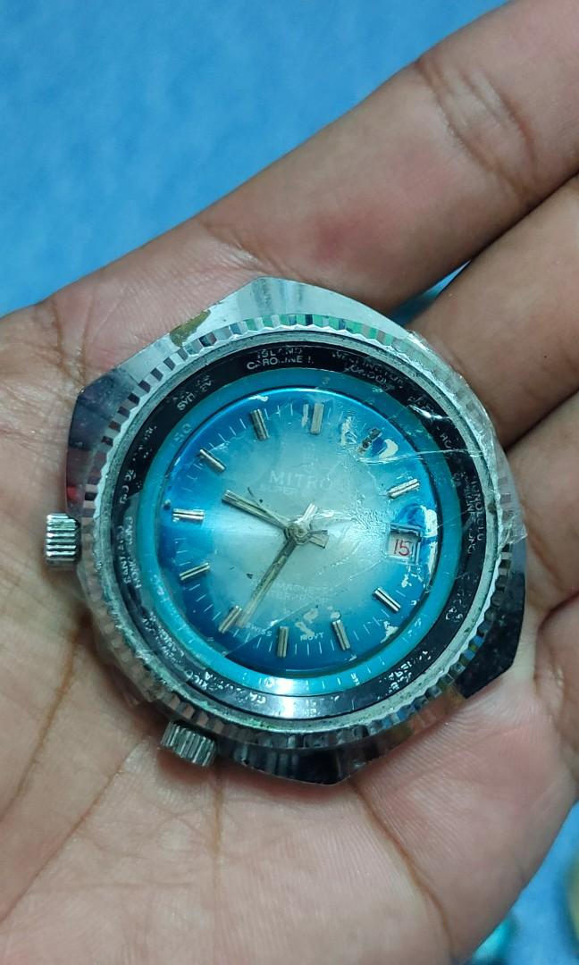 Armitron | Accessories | Armitron Now Watch Women Silver Tone Blue Yellow  Round Dial New Battery Working | Poshmark