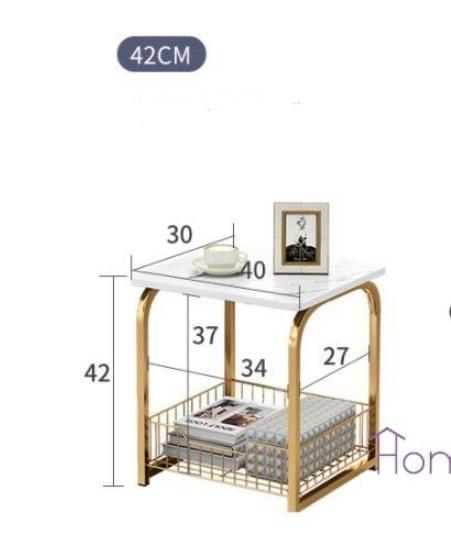 Modern Design Tea Table Sofa Side Table Marble (Type B), Furniture ...