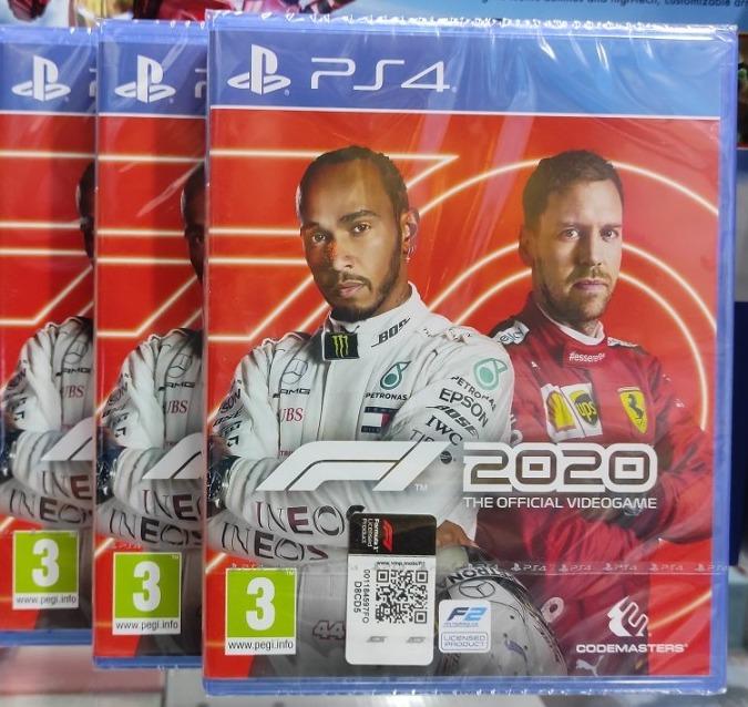 NEW AND SEALED PS4 Racing Game F1 2020 English Video Gaming