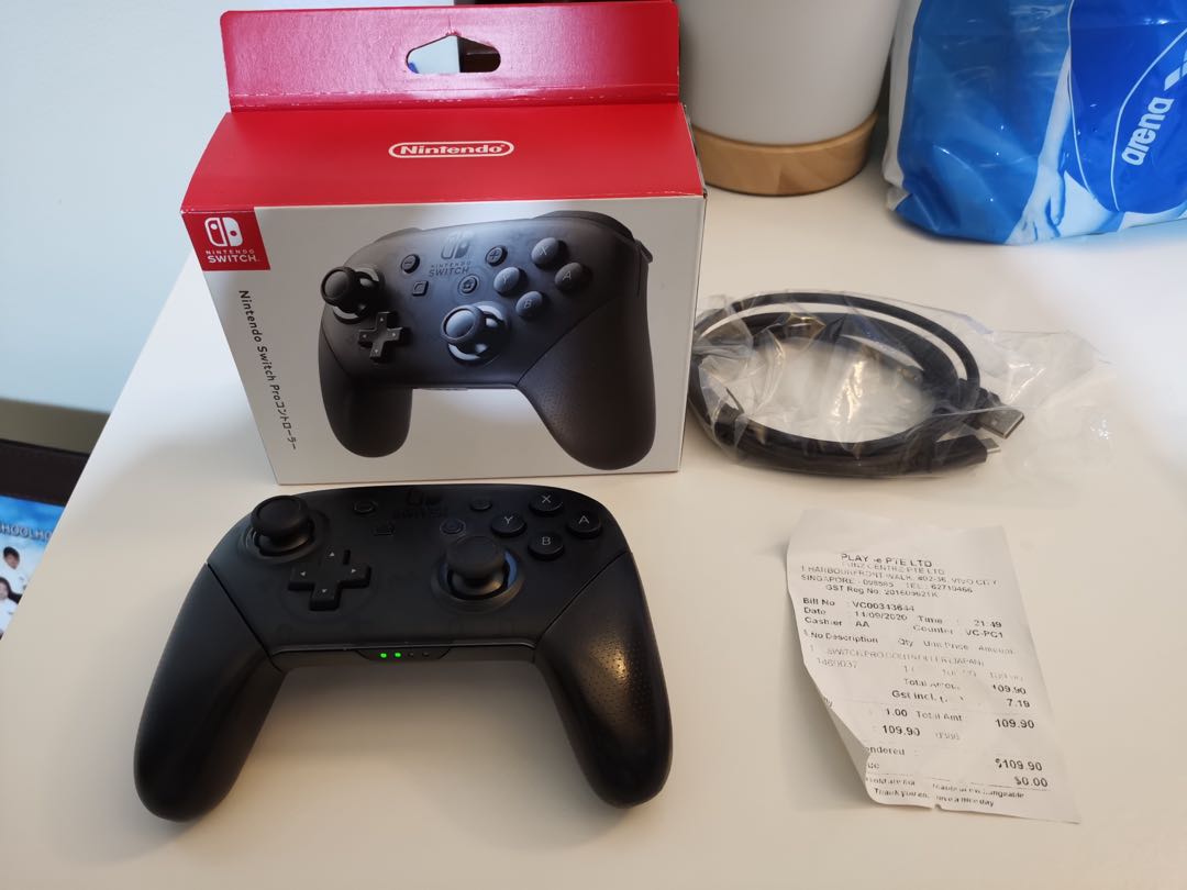 switch pro controller box