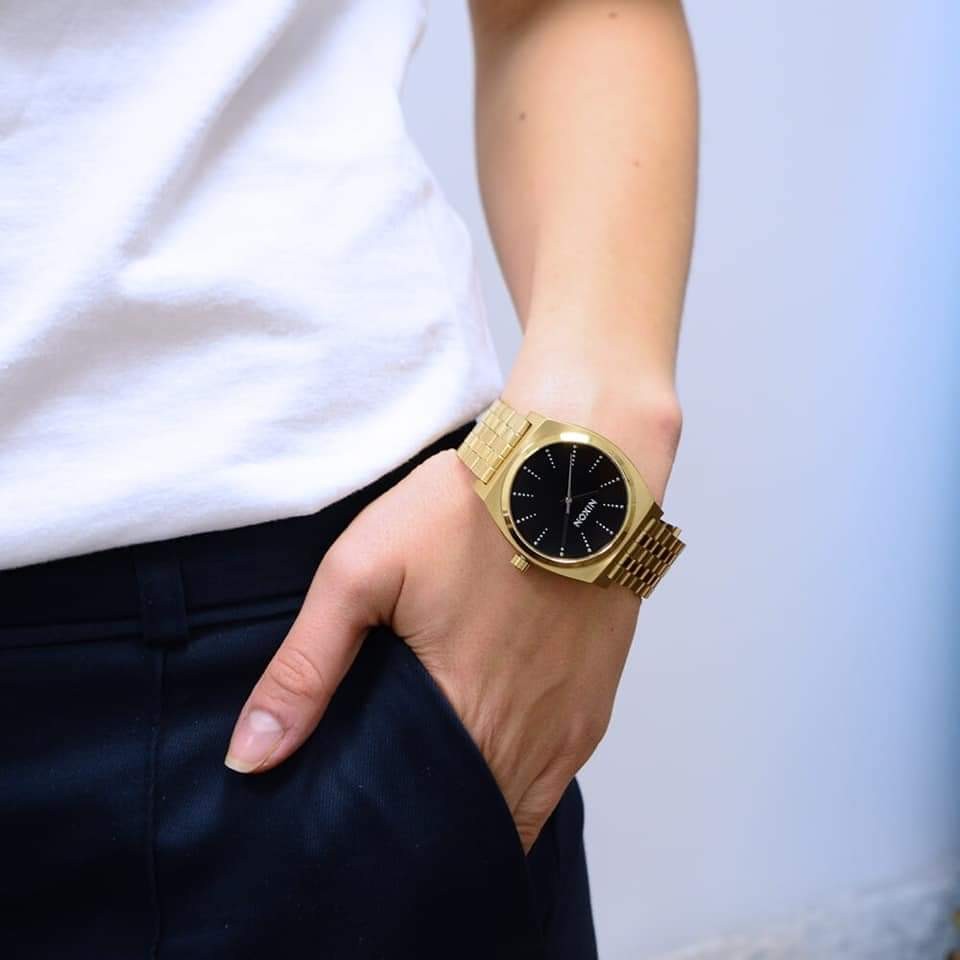 Nixon time teller gold, Men's Fashion, Watches \u0026 Accessories, Watches on  Carousell