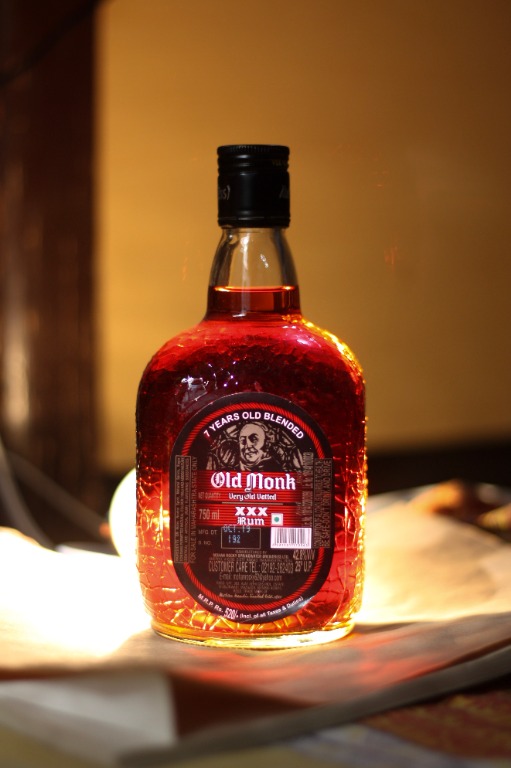 Old Monk Rum 750 Ml Food Drinks Beverages On Carousell Pout into glass and granish with. carousell