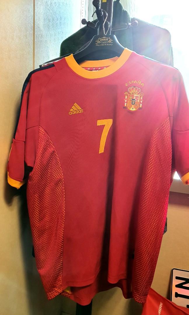 Raul Gonzalez's iconic Spain kit
