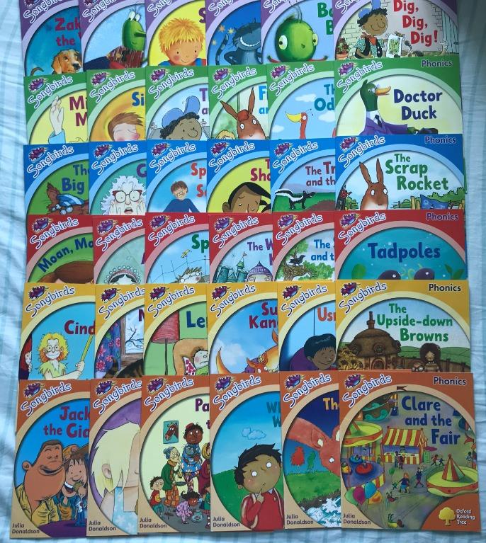 Oxford Reading Tree - Songbirds Phonics 36本全套, 興趣及遊戲, 書本 