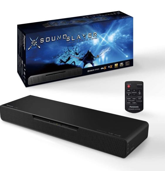 Panasonic SoundSlayer Gaming Speakers for PC | Dolby Atmos Soundbar