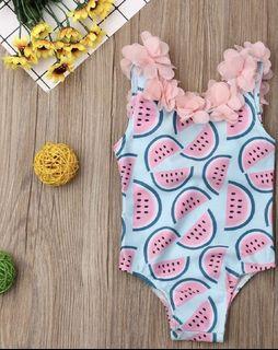 (PO) Toddler Kids Baby Swimsuit Set Girl Boy Swimwear swimming costume