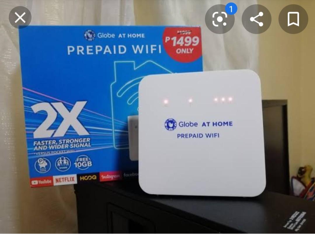 Prepaid wifi (Category: Networking) located in Cavite. Submitted by stuffby_c (Listing ID 1058344968, Image 1). Description: binuksan ko lang, diko na ginamit sayang lang baka masira.