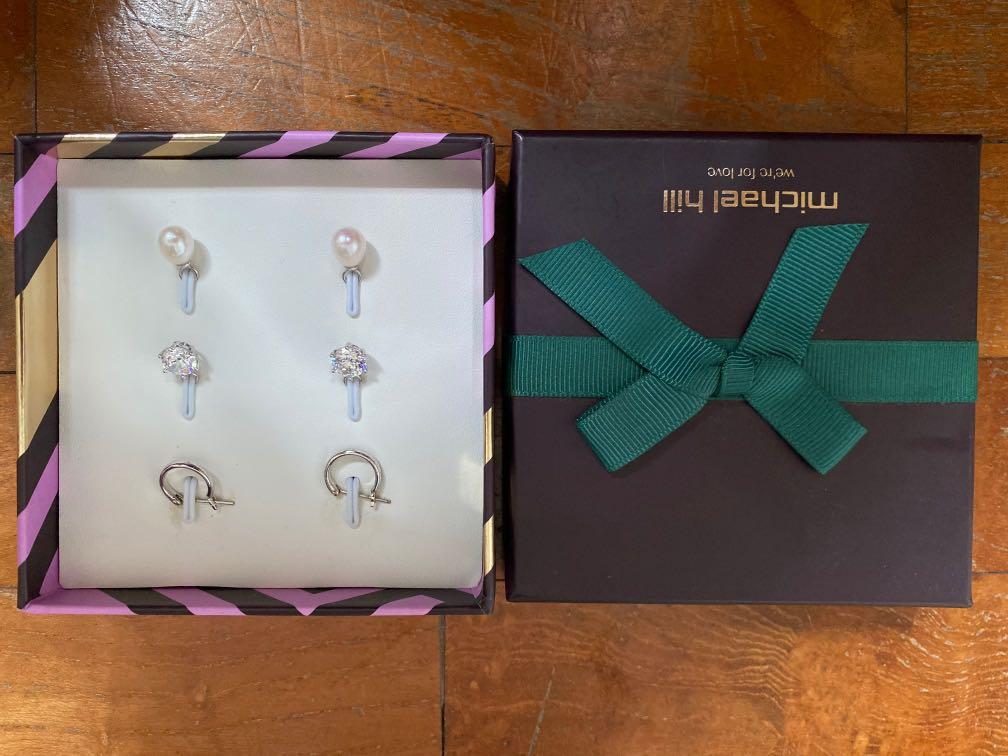 Michael hill earrings sales sale