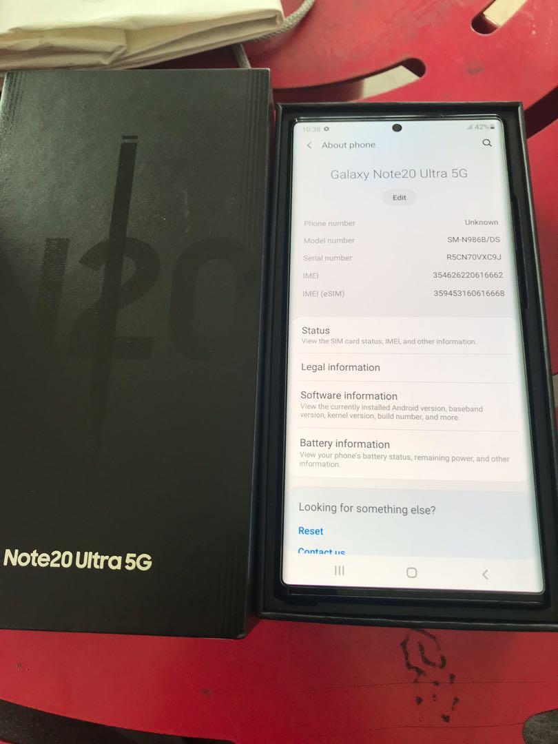 Buy Galaxy Note20 Ultra Mystic Black 256GB