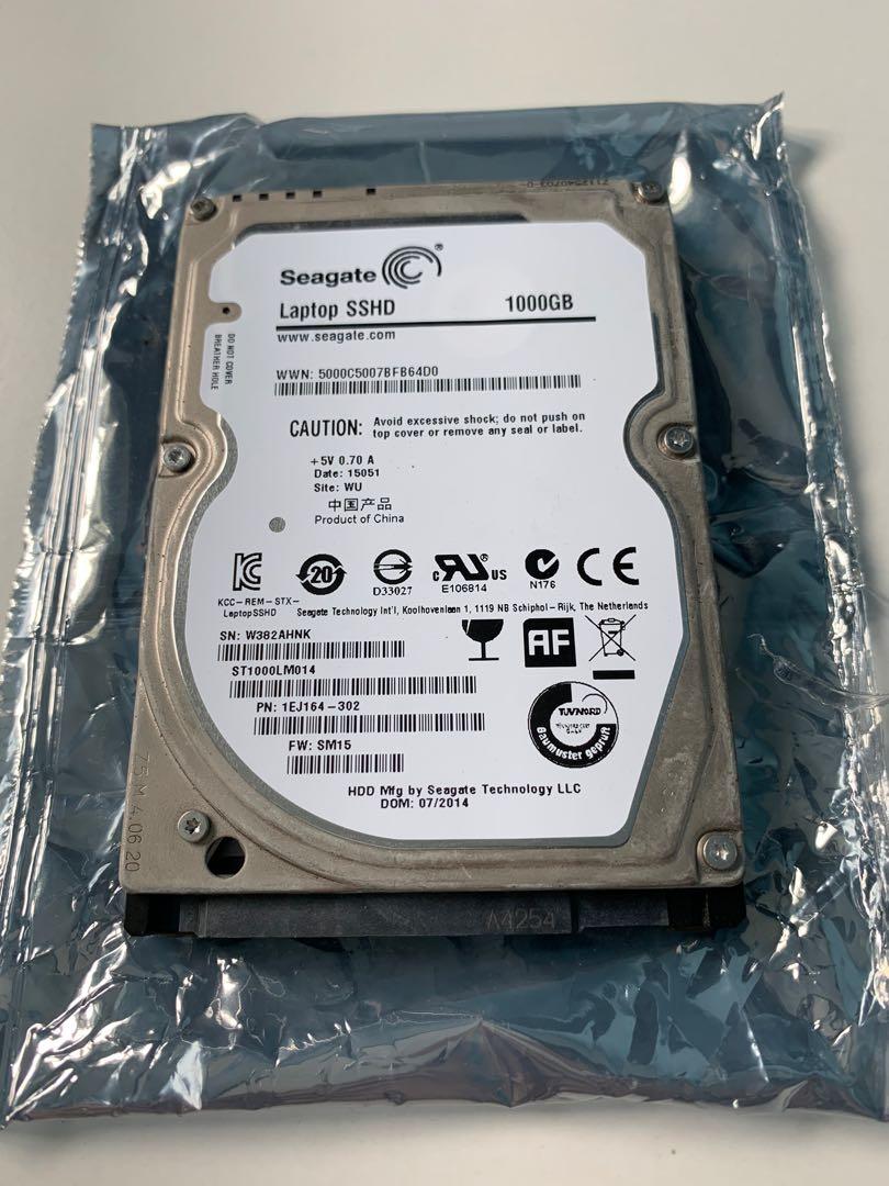 Seagate 2.5 inch SSHD 1TB Computers Tech Parts Accessories Hard Disks Thumbdrives on Carousell