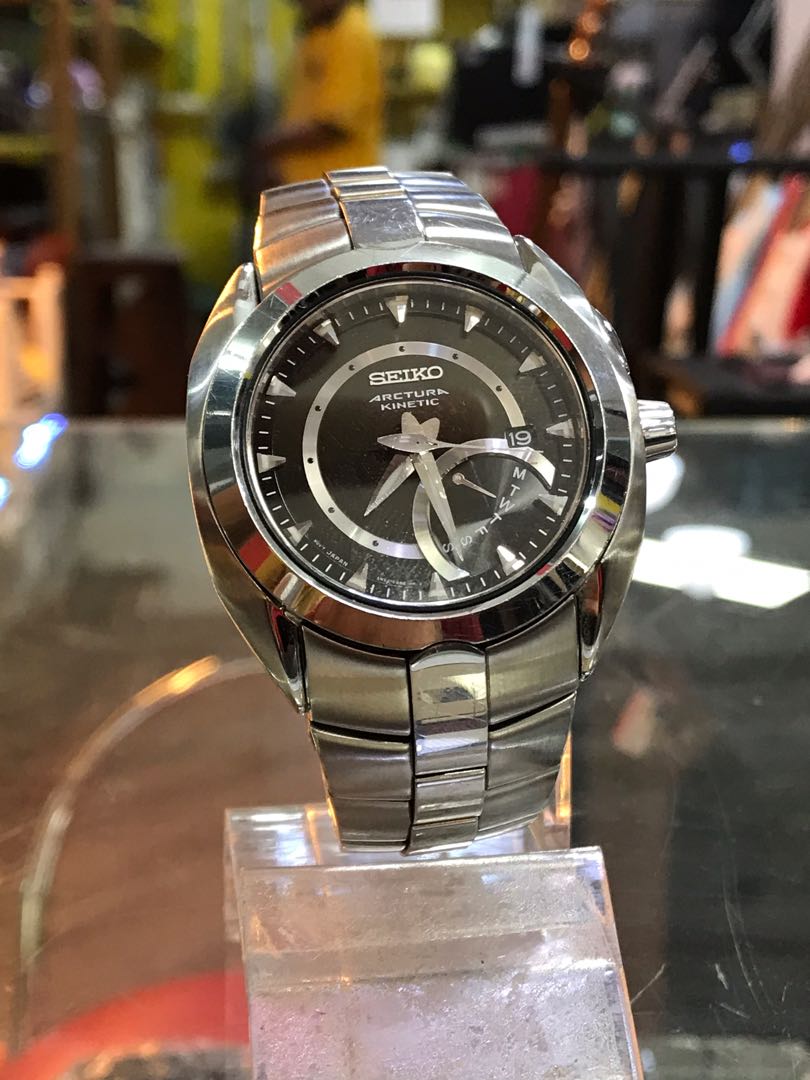 SEIKO ARCTURA KINETIC 5M54-0AB0 A4 44MM, Men's Fashion, Watches &  Accessories, Watches on Carousell