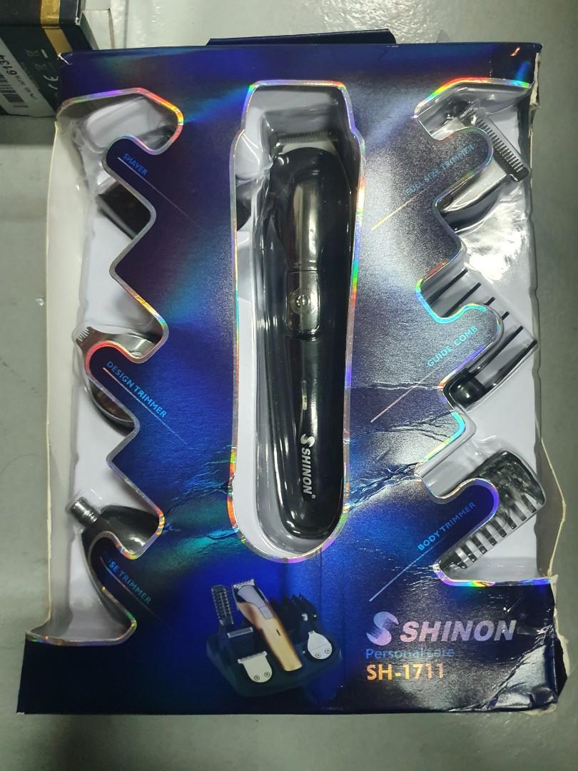 SHINON SH-1711 Beard Trimmer and Hair Trimmer，Multifunctional Electric Hair  Clipper Oil Head Electric Clipper Hair Clipper Suit Charging Professional Electric  Clippers, Beauty  Personal Care, Men's Grooming on Carousell