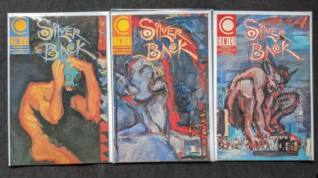 Silverback 1-3 complete (1989) Matt Wagner, Hobbies & Toys, Memorabilia ...