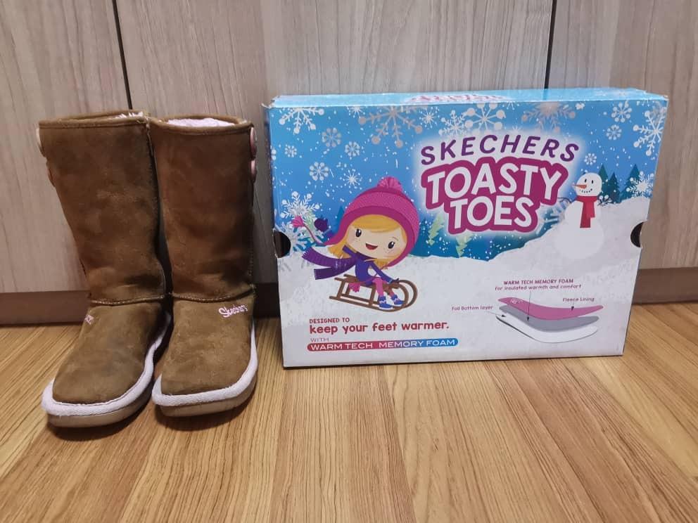Skechers toasty toes boots discount