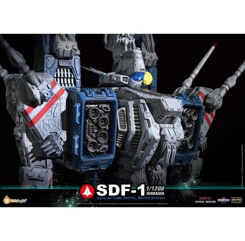 ST03 1:1200 Robotech SDF-1 Macross, Diorama Vacuum Tube Digital