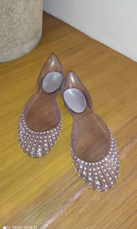 Stuart Weitzman Crystal Jelly sandals Women s Fashion Footwear