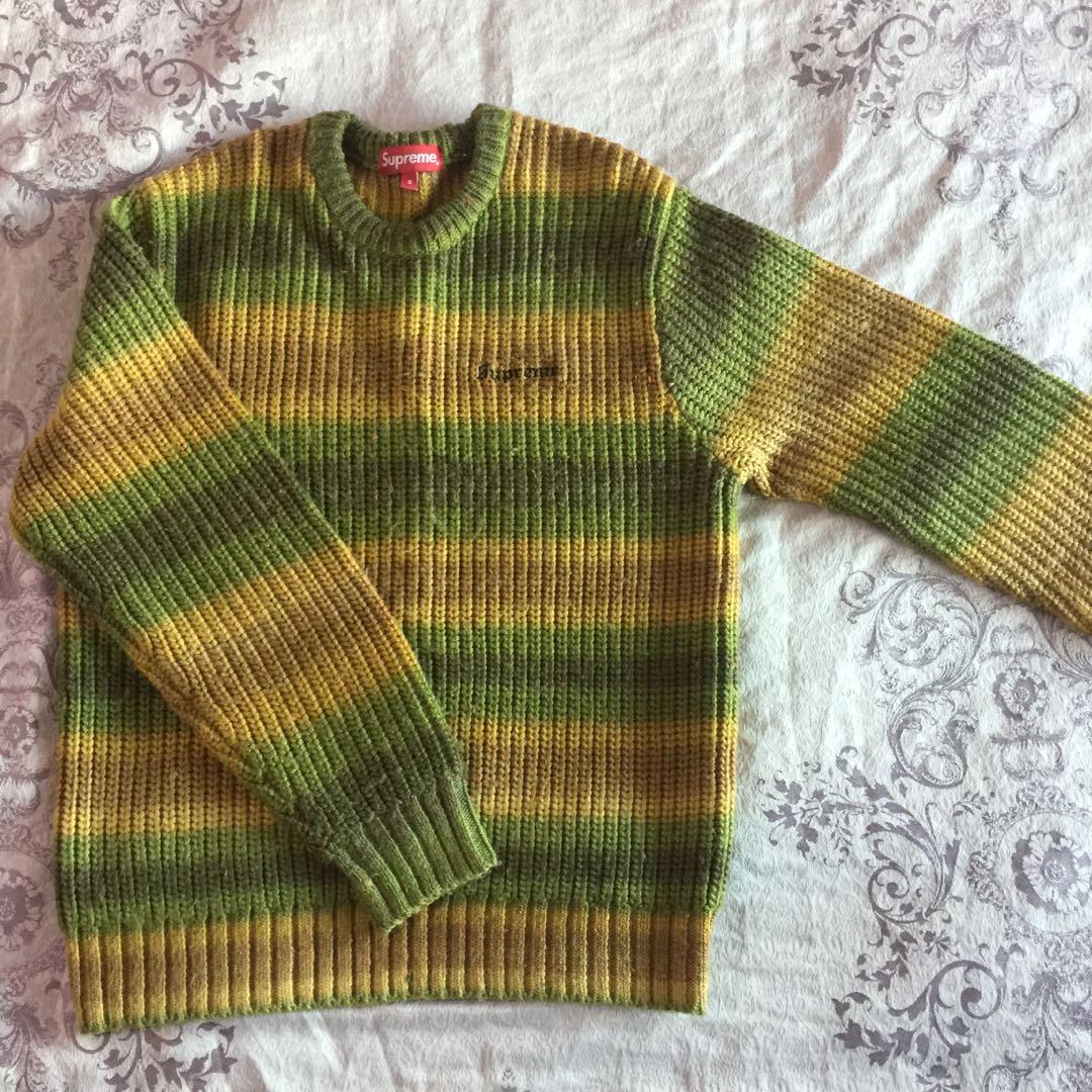 Supreme Ombré Stripe Sweater