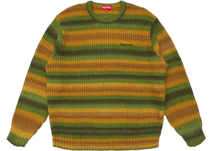 ombre stripe sweater