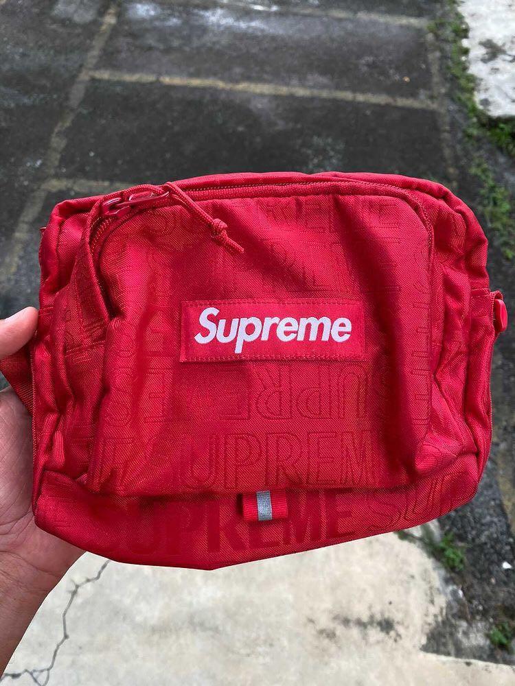 Supreme, Bags, Ss9 Supreme Red Shoulder Bag