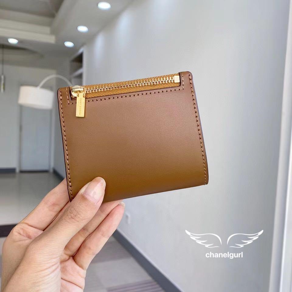 Tory Burch Lee Radziwill Small Wallet Brown