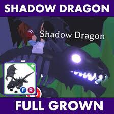 Mavin  FLY RIDE SHADOW DRAGON Roblox Adopt Me Pets Cheapest Authentic  Seller Great Deal