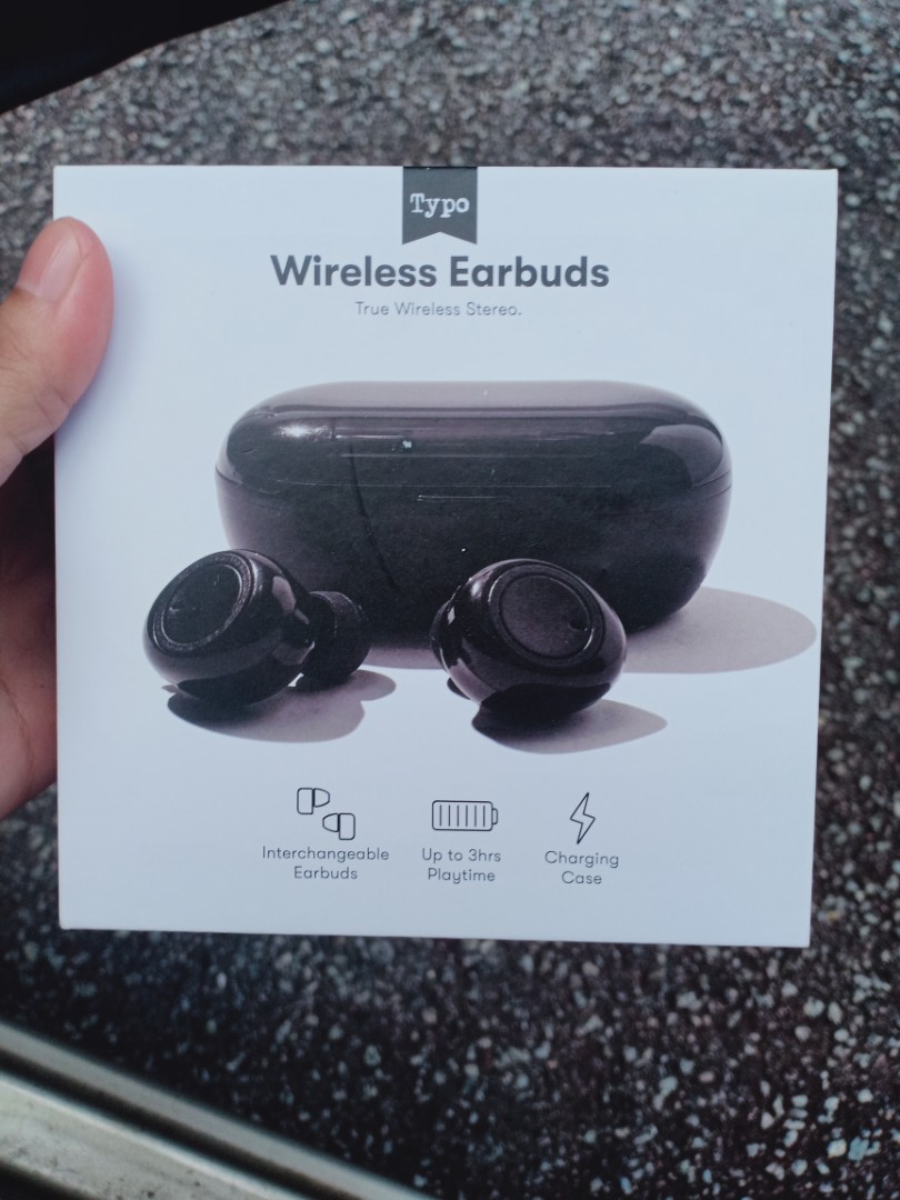 typo earbuds