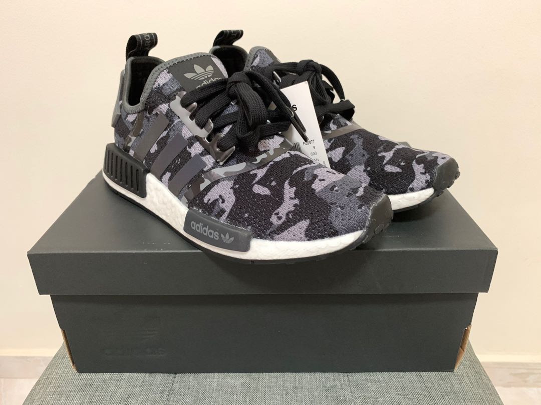 adidas nmd gray camo