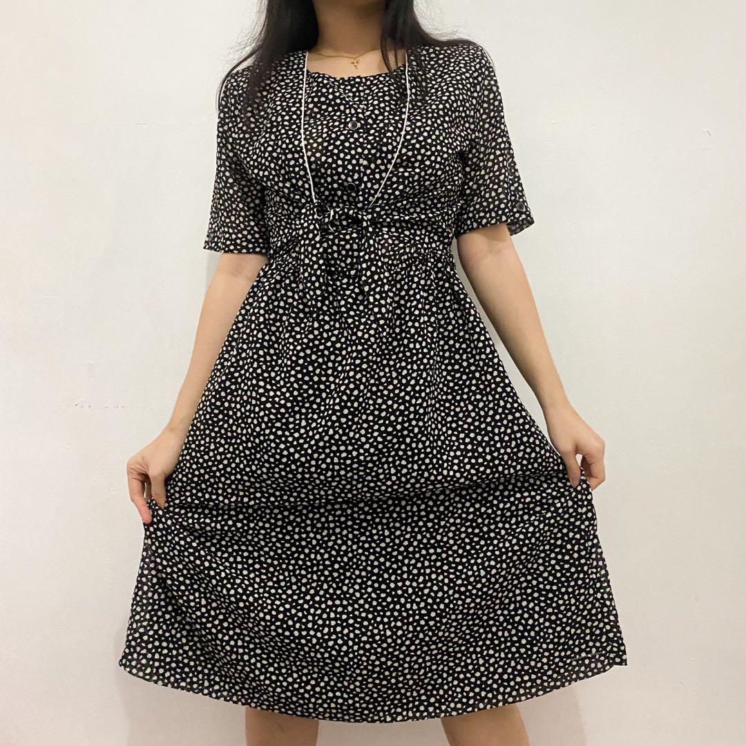 Vintage Sunday Dress, Women's Fashion 
