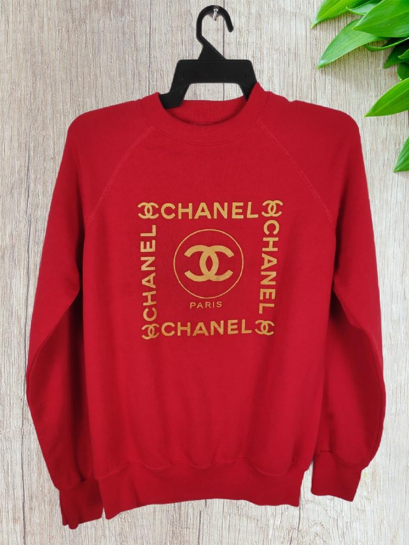 vintage bootleg chanel sweatshirt