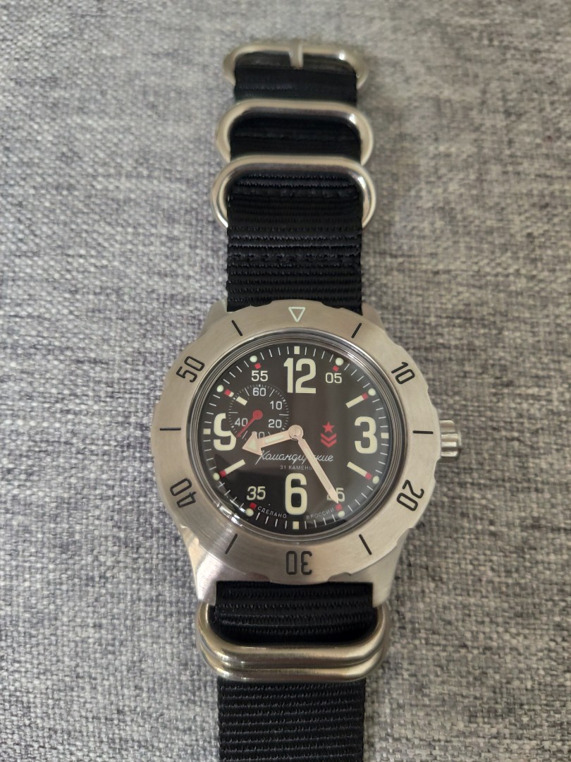 Vostok Boctok Komandirskie Military Commander Watch K35 Series Vostok Boctok Komandirskie Military Commander Watch K35 Series