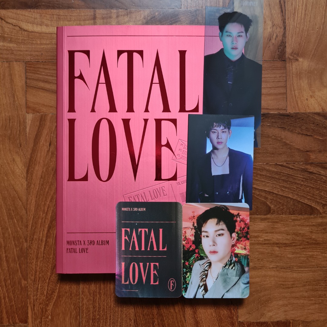 MONSTAX 3rd mini album『FATAL LOVE』ver.02 - K-POP
