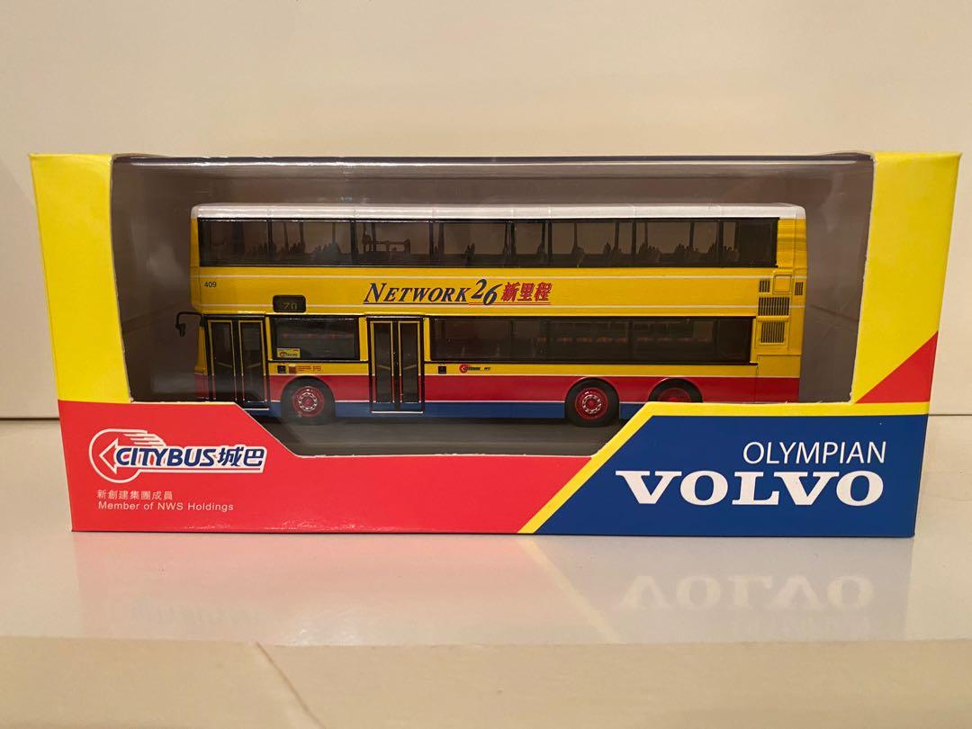 巴士模型1/76 CTB 城巴FZ1978 409 Volvo Olympian, 興趣及遊戲, 玩具 