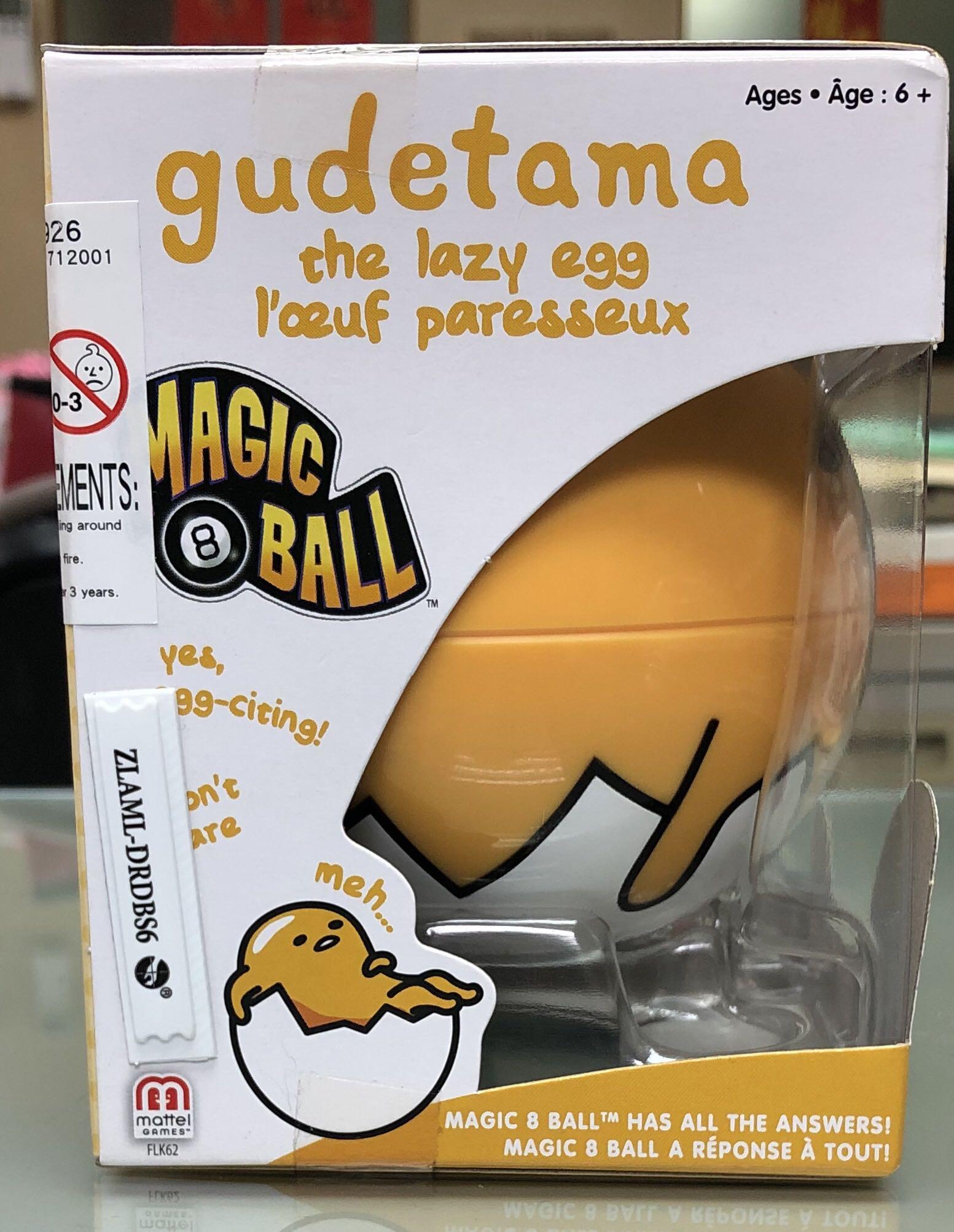 Gudetama magic top 8 ball