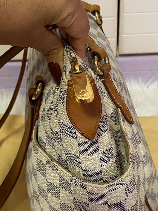 Louis Vuitton Totally MM Damier Azur Bag with Dust Bag (Pre-owned)