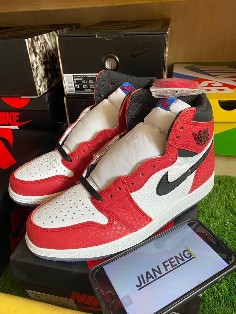 jordan air 1 spiderman