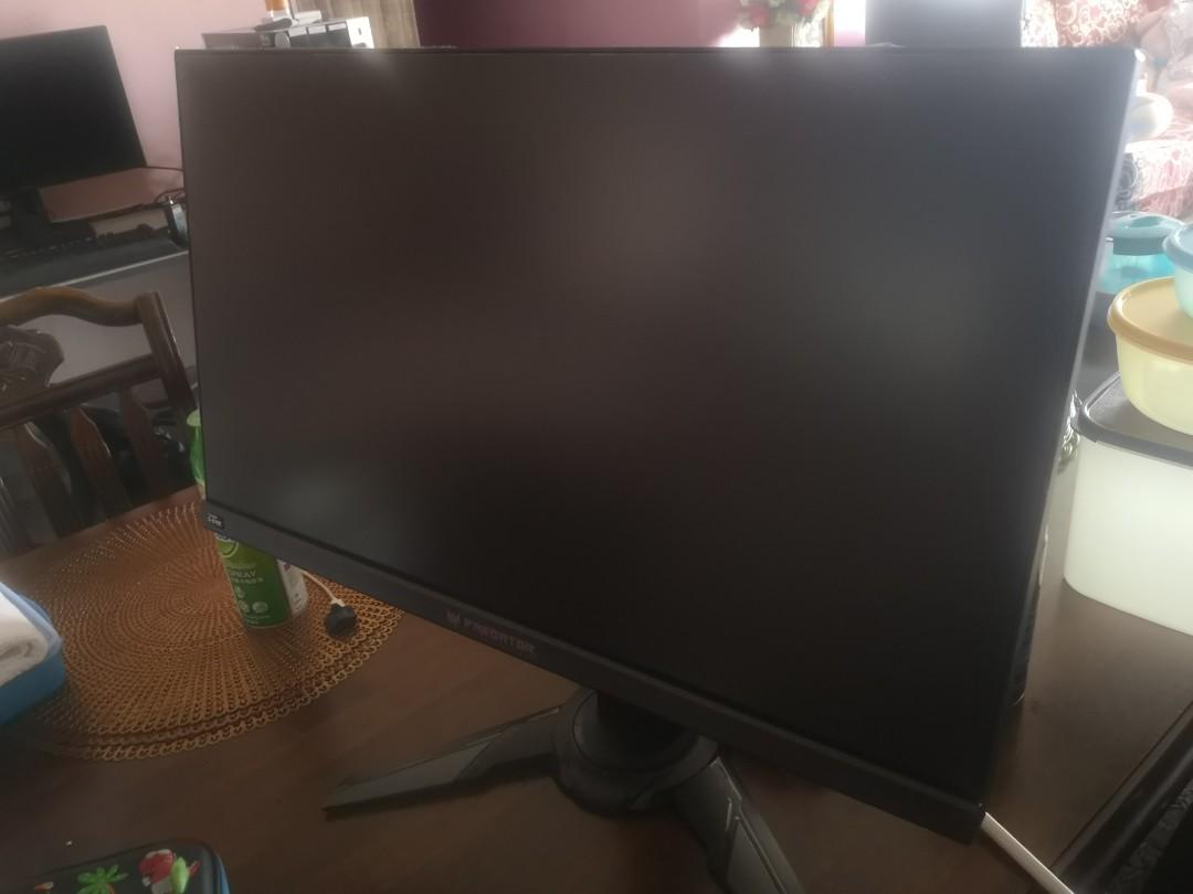 Acer Predator Xb52q 24 5 Full Hd 240hz Nvidia G Sync Gaming Monitor Electronics Computer Parts Accessories On Carousell
