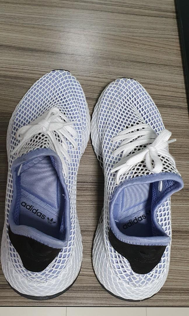 Adidas deerupt periwinkle Women s Fashion Footwear Sneakers on Carousell