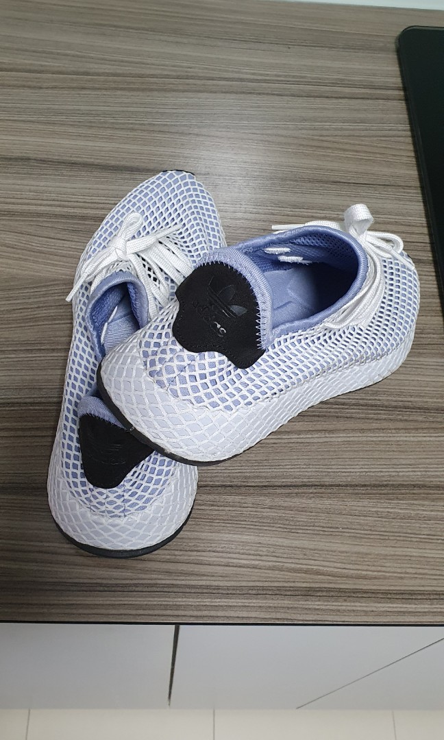 Adidas deerupt periwinkle Women s Fashion Footwear Sneakers on Carousell