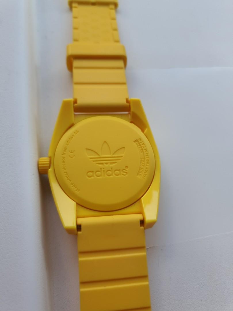 Adidas watch yellow Mobile Phones Gadgets Wearables Smart