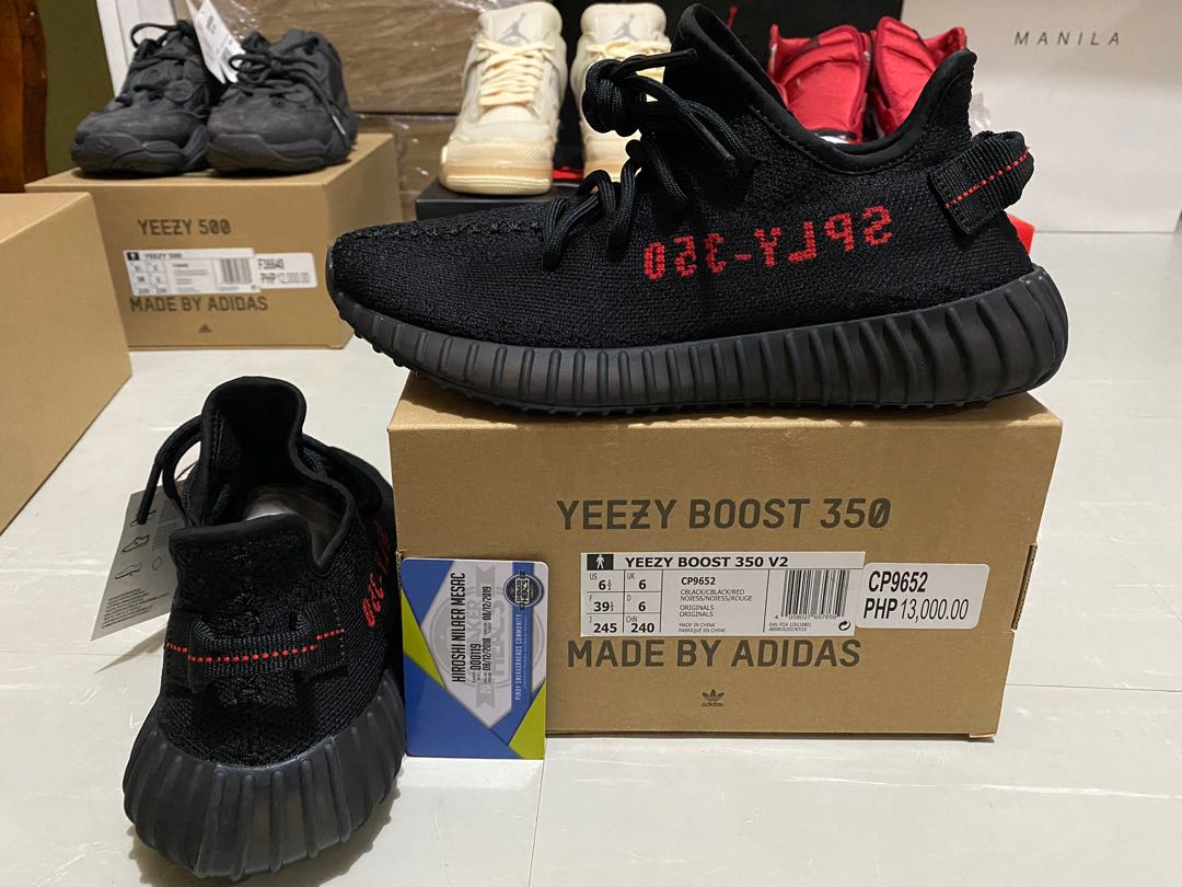 yeezy bred size 6