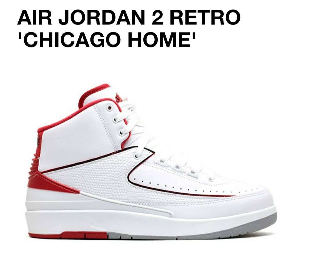 Jordan 2 chicago home hotsell