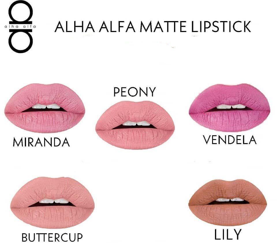 Alha Alfa Matte Lipstick Beauty Personal Care Face Makeup On Carousell