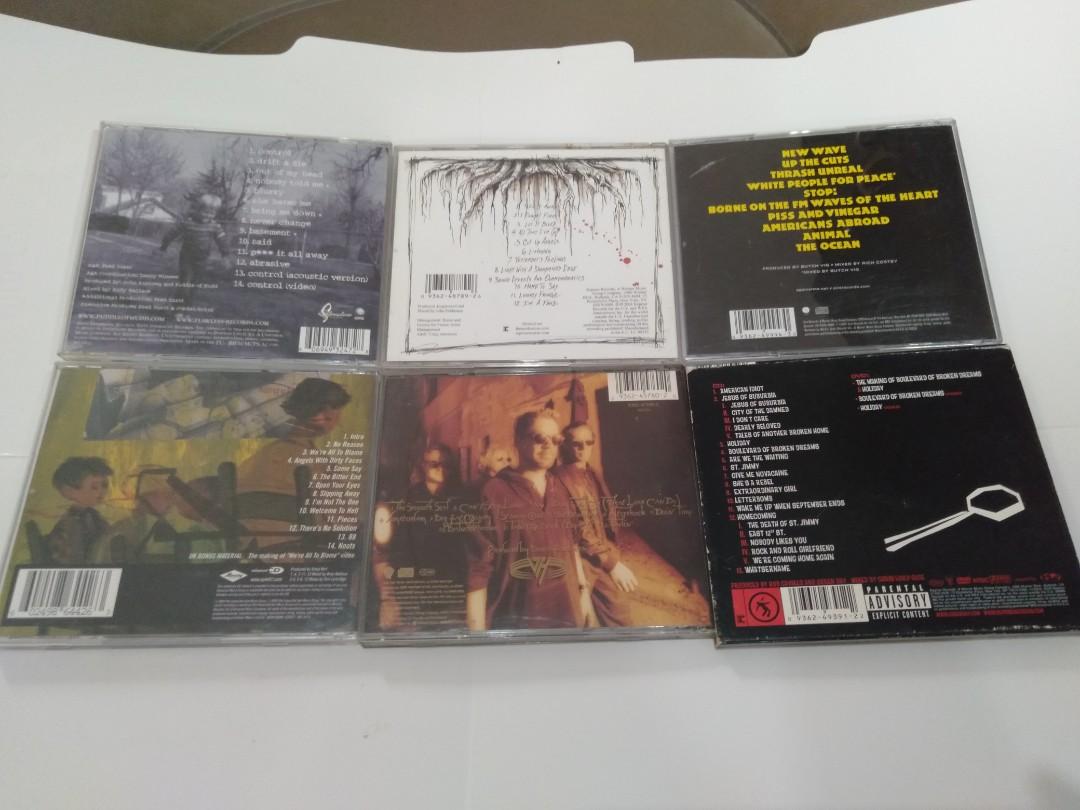 Assorted CD's (Category: CDs & DVDs) located in Las Pinas. Submitted by cobieshop (Listing ID 1058367330, Image 2). Description: Puddle of Mudd-Come Clean-P500 The Used-In Love & Death-P350 (Broken jewel case) Against Me-New Wave-P450 Sum 41- Chuck-P450 Van Halen-Balance P550 Greenday-American Idiot w/DVD-P550 📞 call or text me @0912-118-3504 🚚 We do Shipping via LBC or JRS 💵 Payment thru Palawan Express or Cebuana Lhuillier, BPI fund transfer