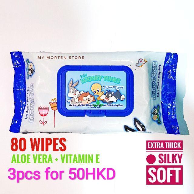 Looney tunes hot sale wet wipes