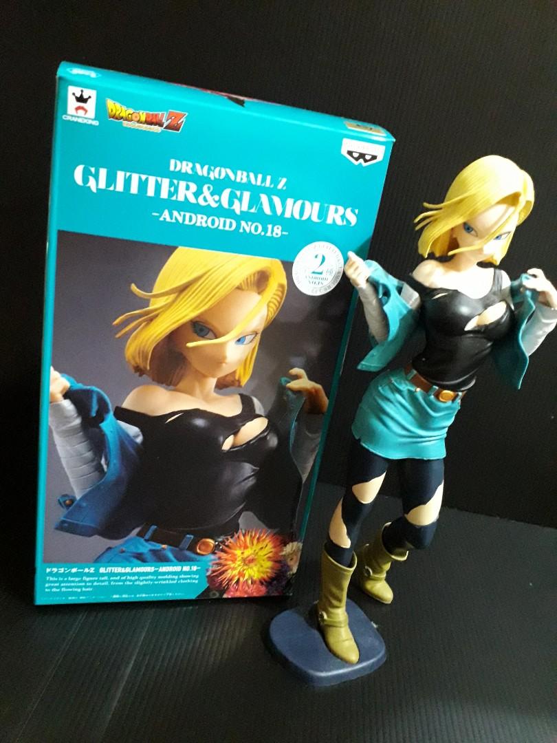 Banpresto Dragon Ball Android 18 G G Glitter Glamours Toys Games Action Figures Collectibles On Carousell