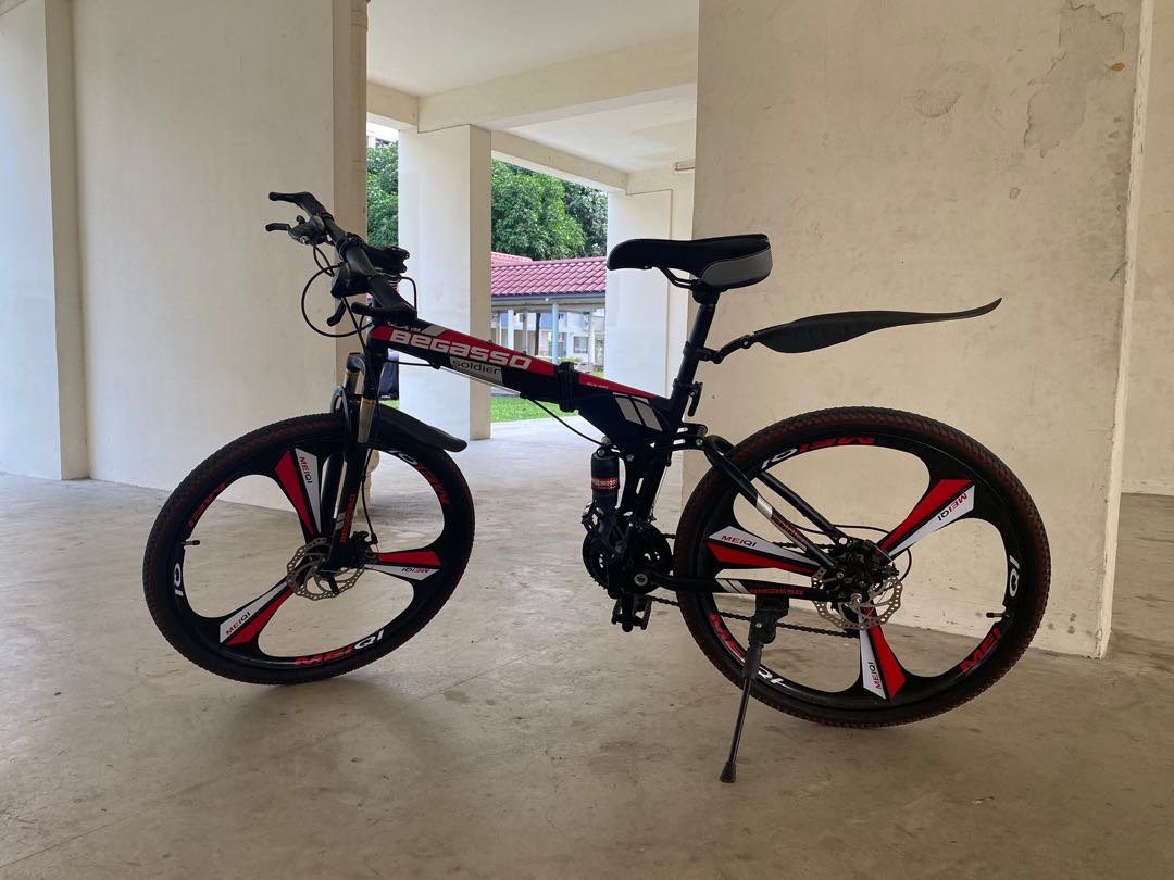 Begasso 26 hotsell inch foldable bicycle
