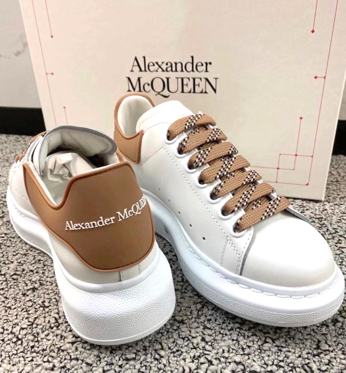 Brand New Alexander McQueen Womens PRE ORDER / alexander mcqueen white all  sizes 💯💯, Women's Fashion, Footwear, Sneakers on Carousell