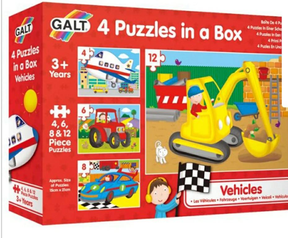 Galt NUMBER PUZZLES Children Educational Toys And Activities BNIP 